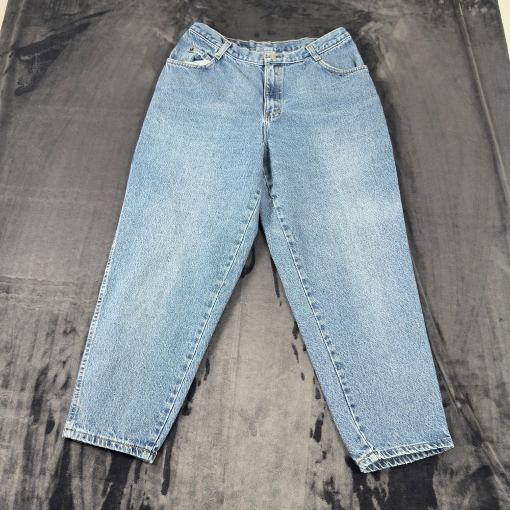 Gitano Jeans Womens 16 Short Blue Light Wash High Rise Tapered Mom Denim 3044